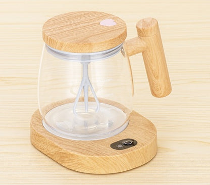 Self Stirring Coffee Mug  Electric Mixing Glass Coffee