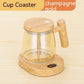 Self Stirring Coffee Mug  Electric Mixing Glass Coffee